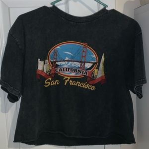 bandy melville california top!!🖤🖤